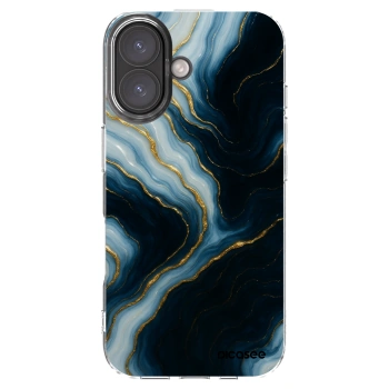 Picasee Apple iPhone 16 Hülle - Transparentes Silikon - Luna
