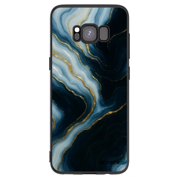 Picasee Samsung Galaxy S8 G950F Hülle - Schwarzes Silikon - Luna