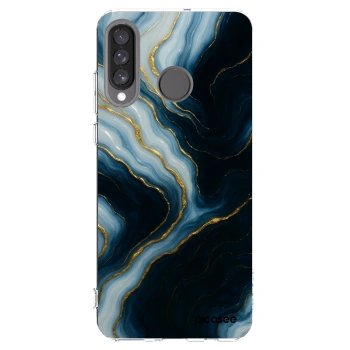 Picasee Huawei P30 Lite Hülle - Transparentes Silikon - Luna