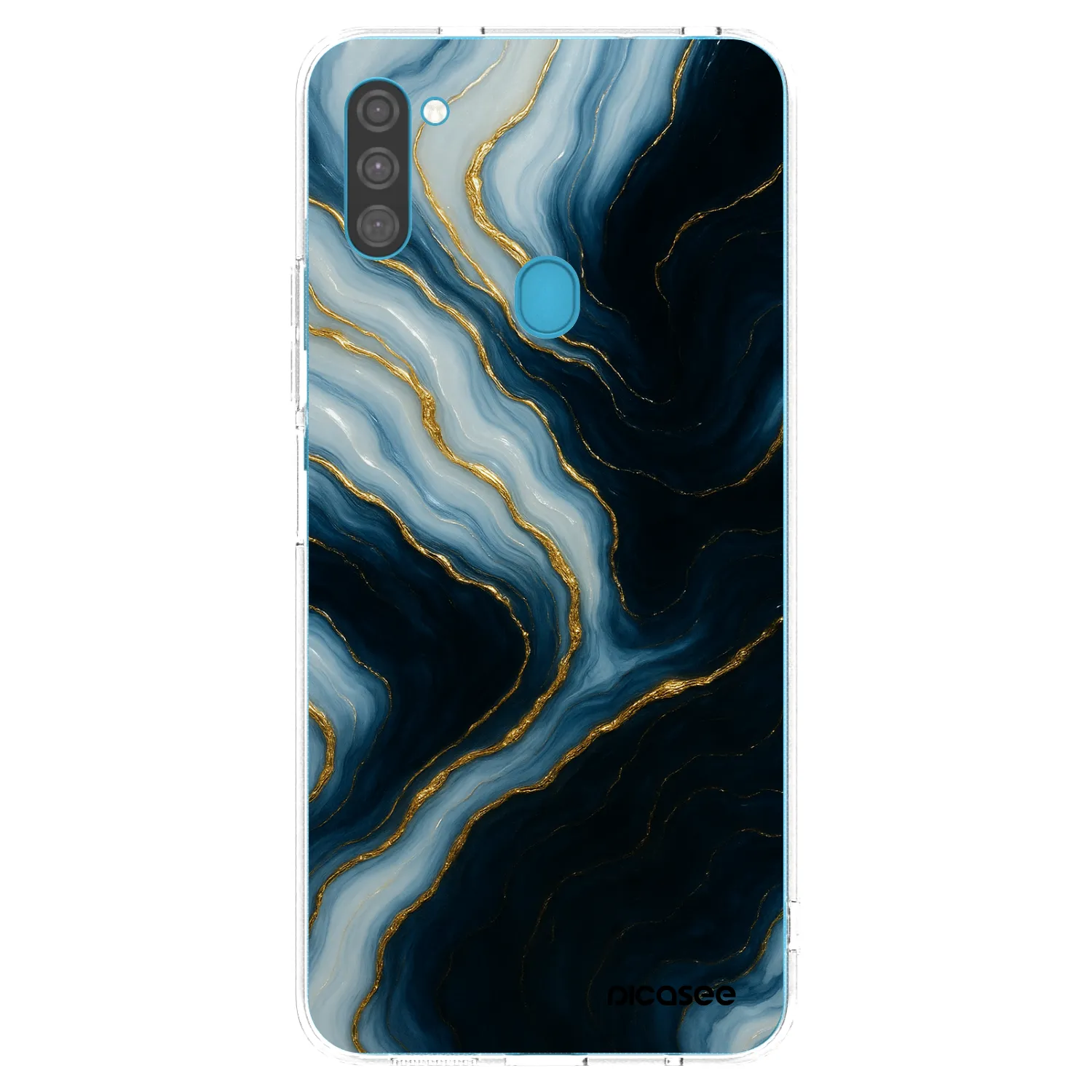 Picasee Samsung Galaxy M11 Hülle - Transparentes Silikon - Luna