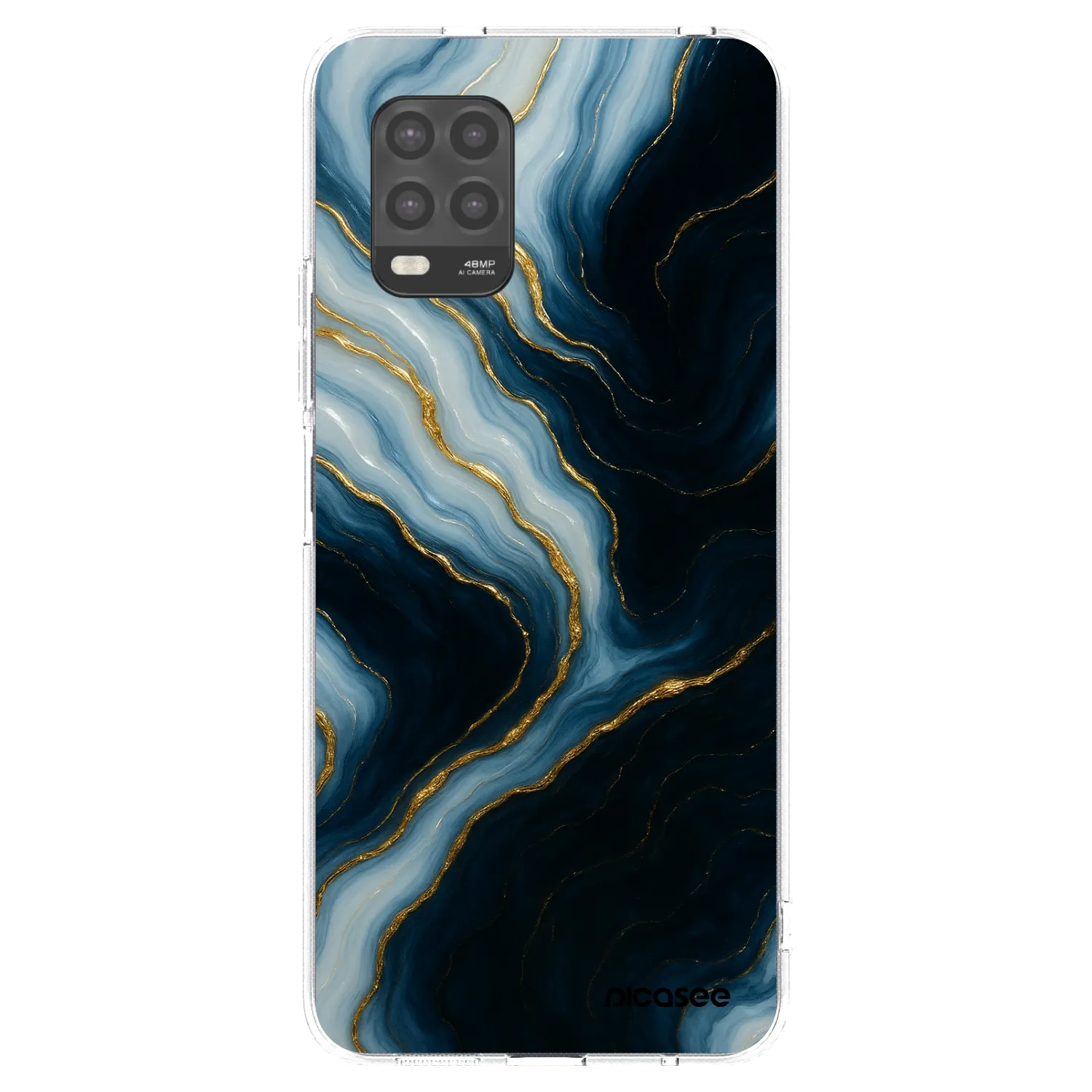 Picasee Xiaomi Mi 10 Lite Hülle - Transparentes Silikon - Luna