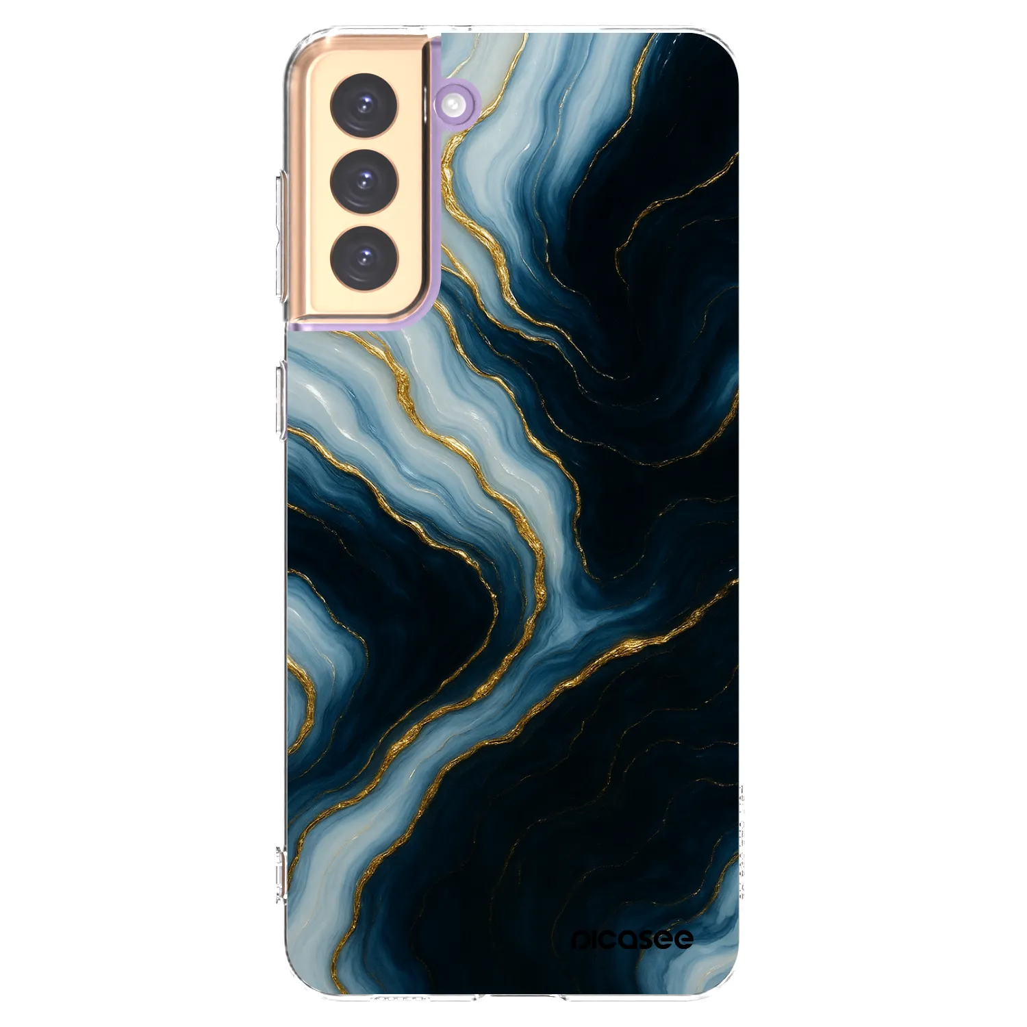 Picasee Samsung Galaxy S21+ 5G G996F Hülle - Transparentes Silikon - Luna