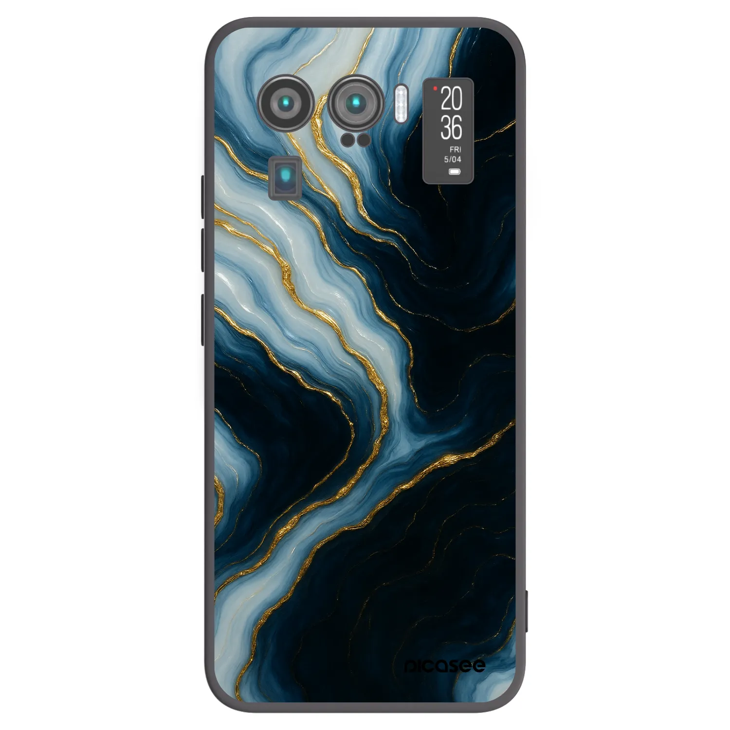 Picasee Xiaomi Mi 11 Ultra Hülle - Schwarzes Silikon - Luna