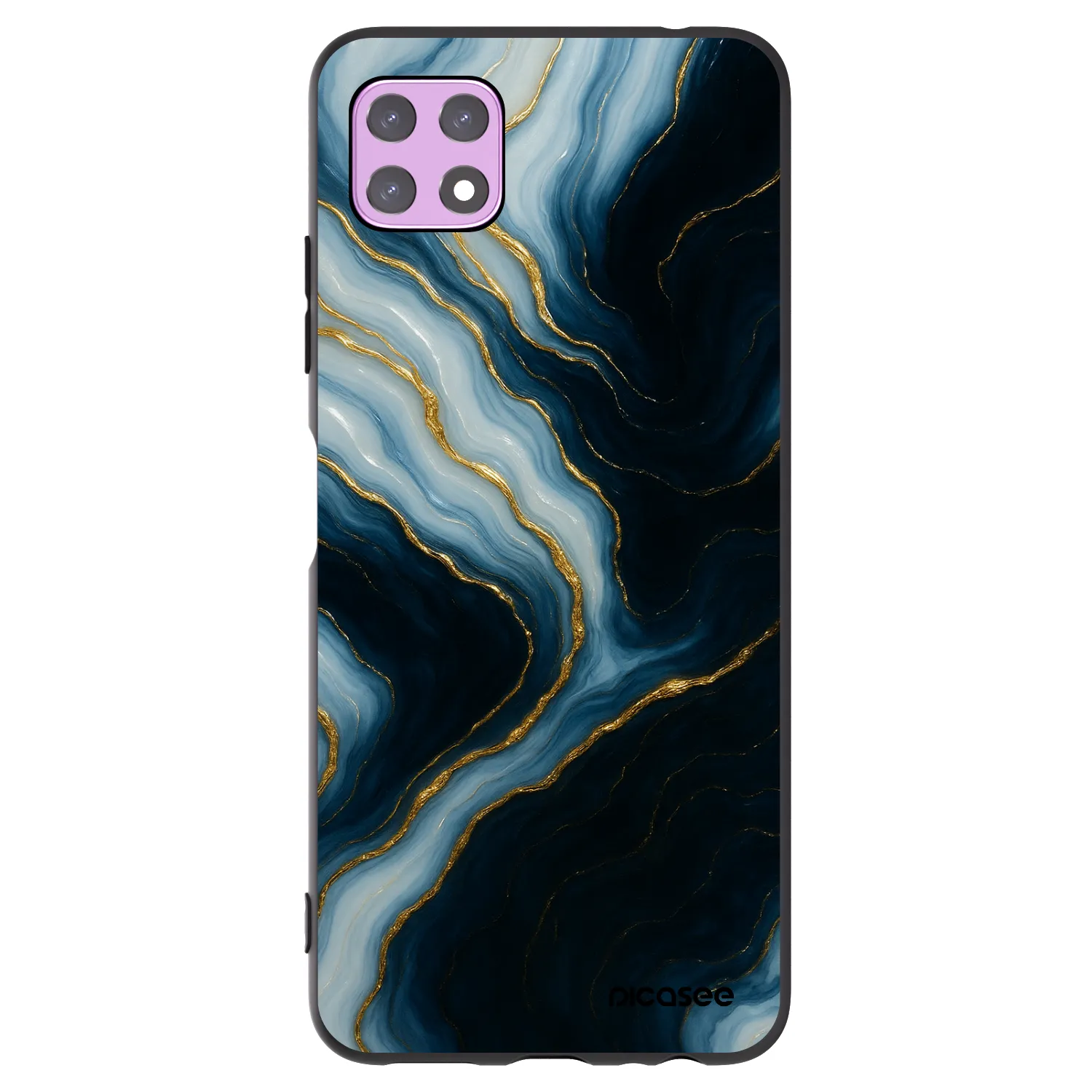 Picasee Samsung Galaxy A22 A226B 5G Hülle - Schwarzes Silikon - Luna