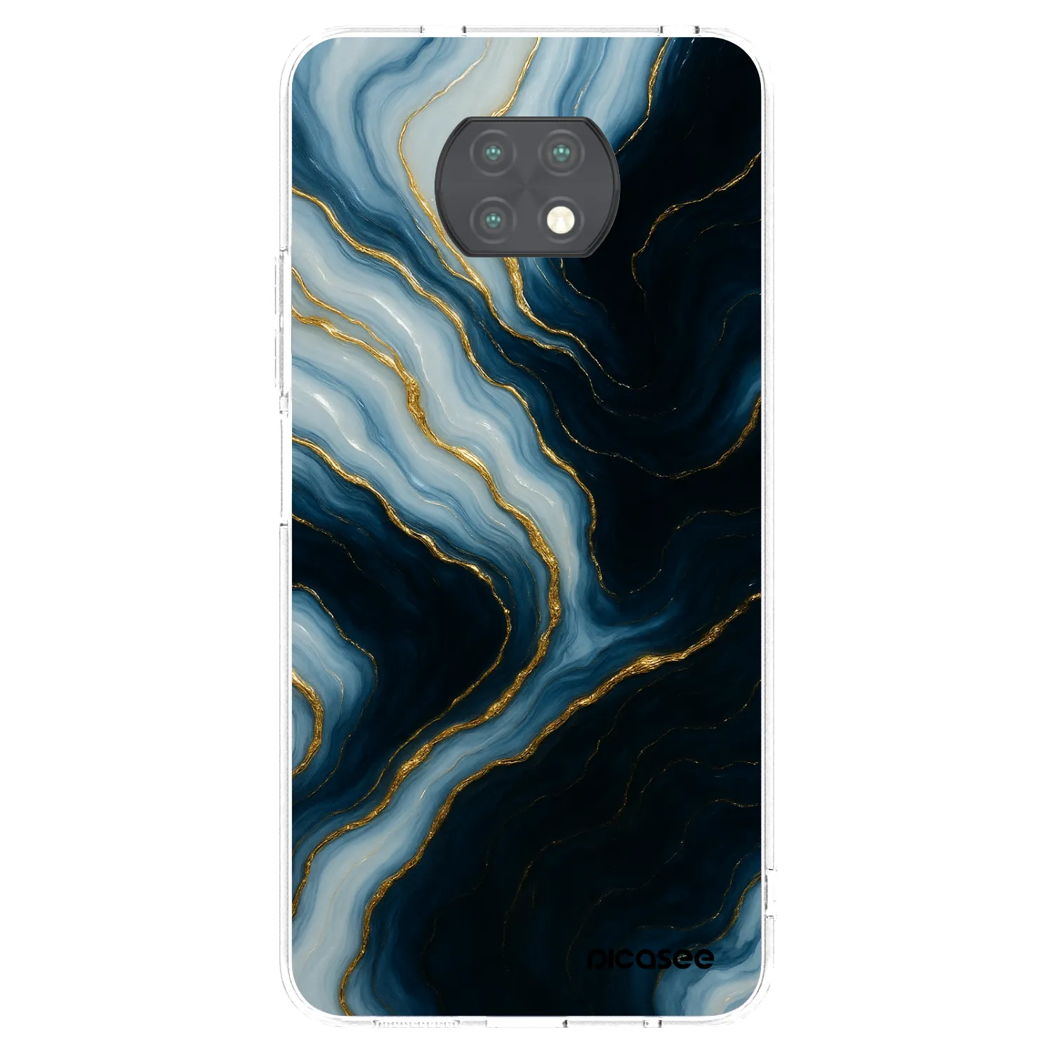 Picasee Xiaomi Redmi Note 9T Hülle - Transparentes Silikon - Luna