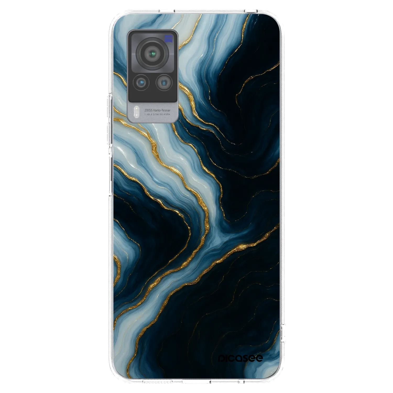 Picasee Vivo X60 Pro 5G Hülle - Transparentes Silikon - Luna