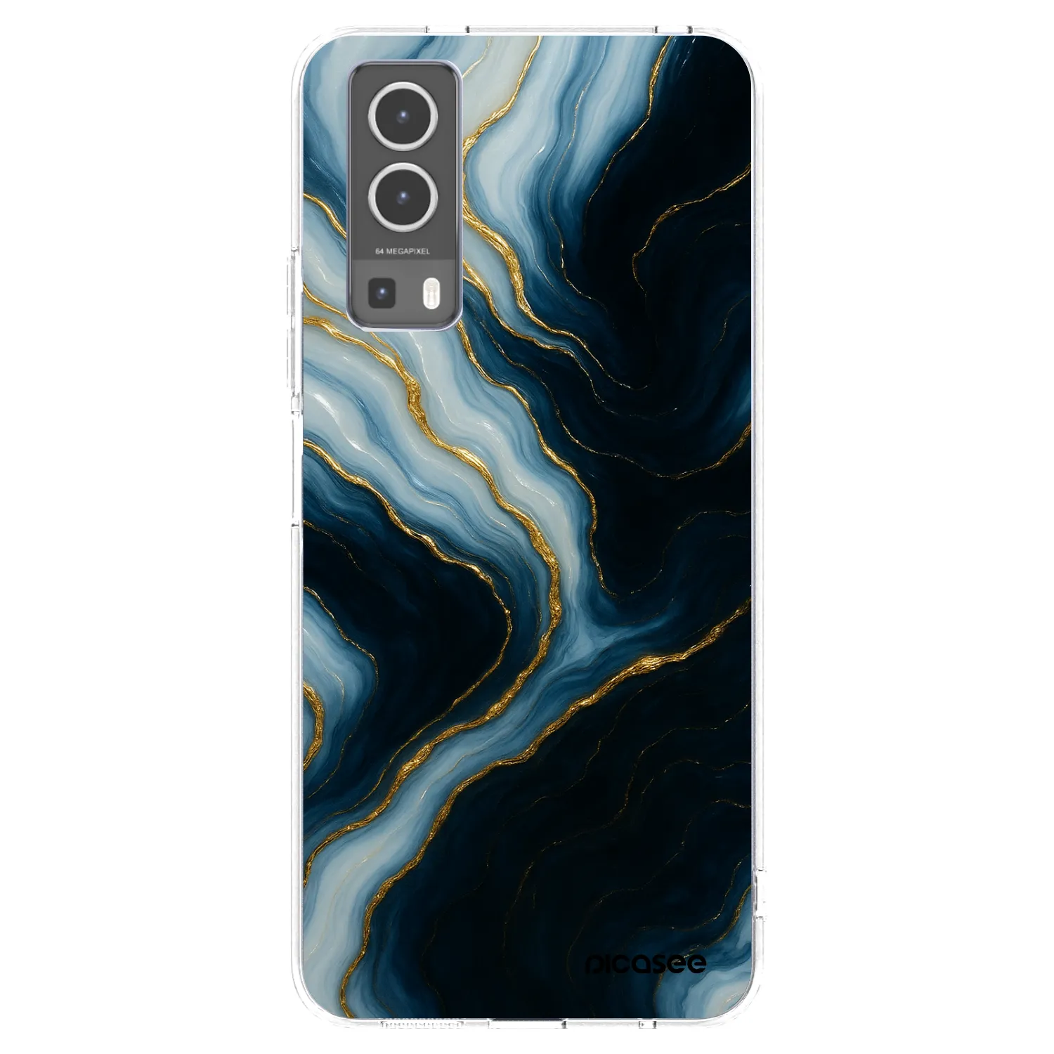 Picasee Vivo Y72 5G Hülle - Transparentes Silikon - Luna
