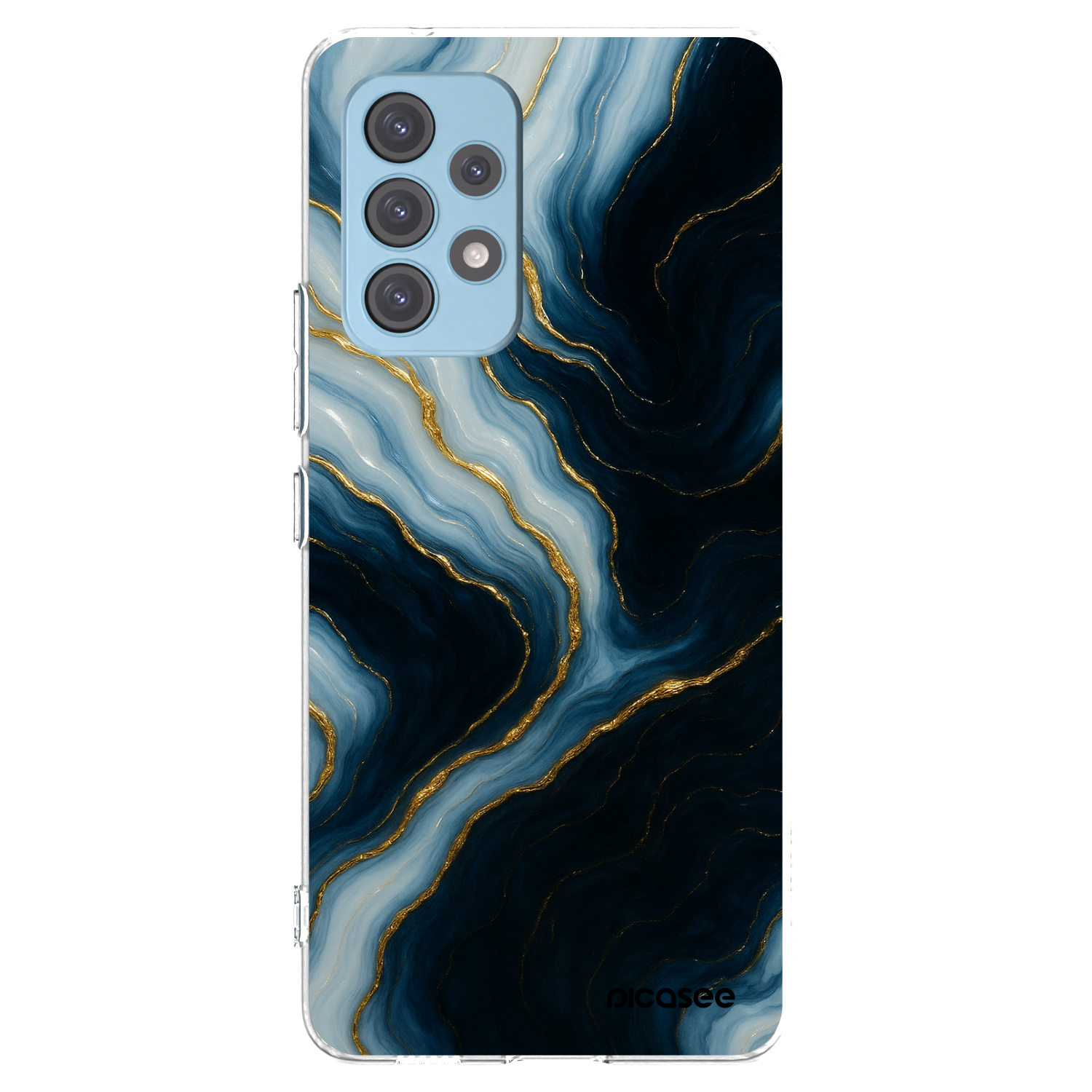 Picasee Samsung Galaxy A53 5G A536 Hülle - Transparentes Silikon - Luna