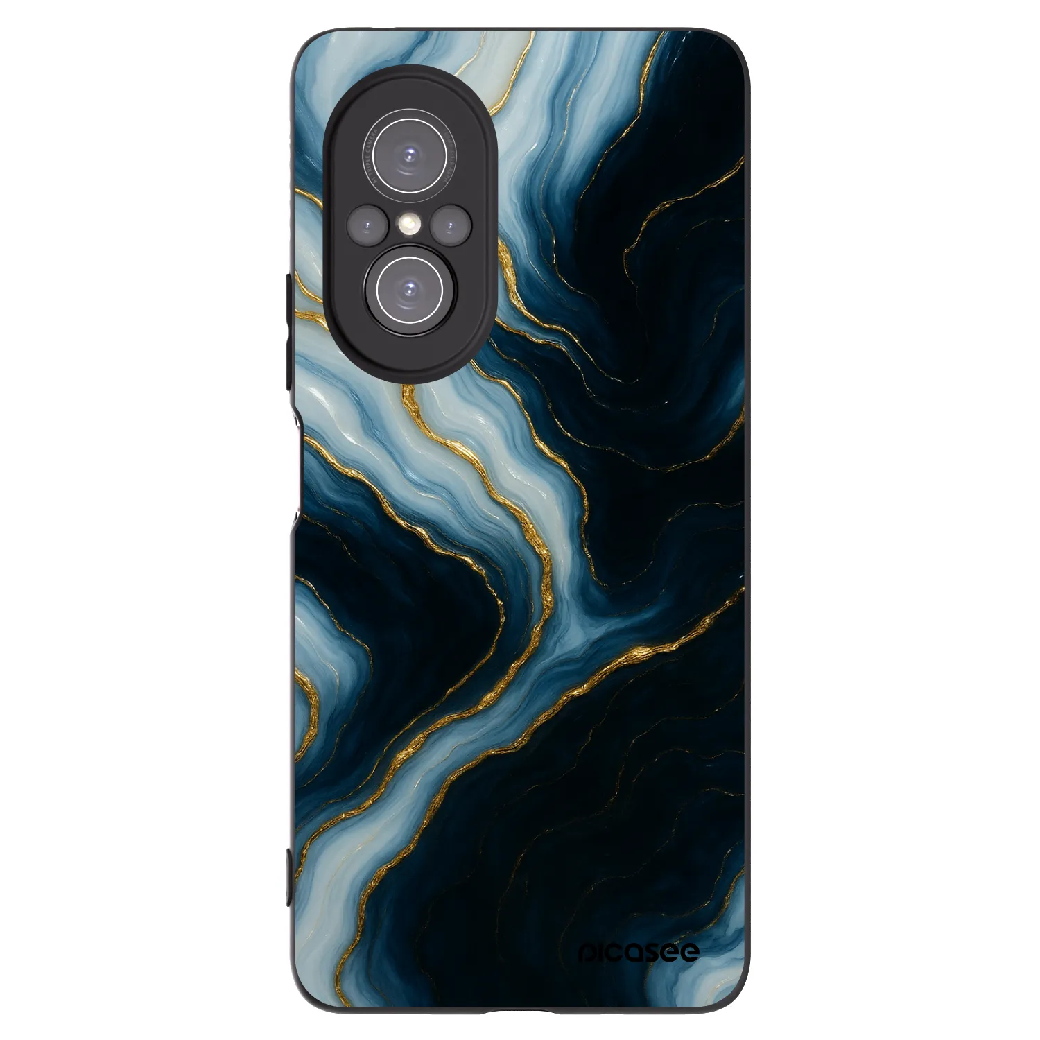 Picasee Huawei Nova 9 SE Hülle - Schwarzes Silikon - Luna
