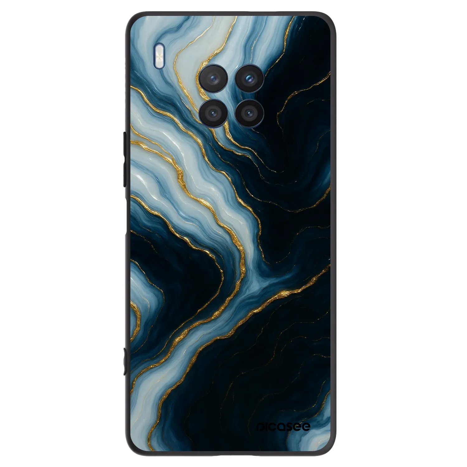 Picasee Honor 50 Lite Hülle - Schwarzes Silikon - Luna