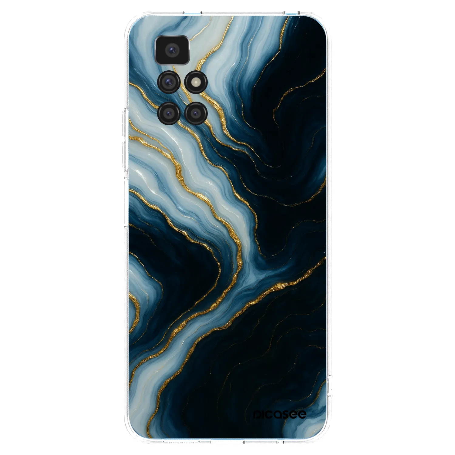 Picasee Xiaomi Redmi 10 (2022) Hülle - Transparentes Silikon - Luna