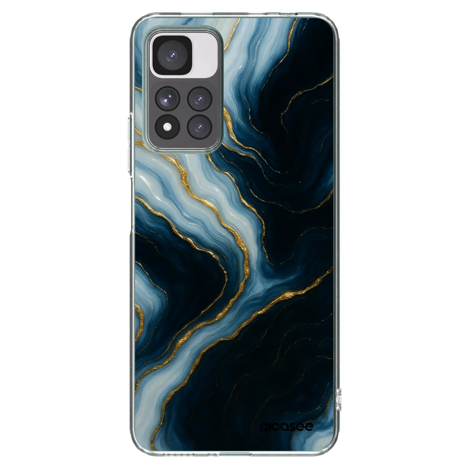 Picasee Xiaomi Redmi Note 11 Pro+ 5G Hülle - Transparentes Silikon - Luna