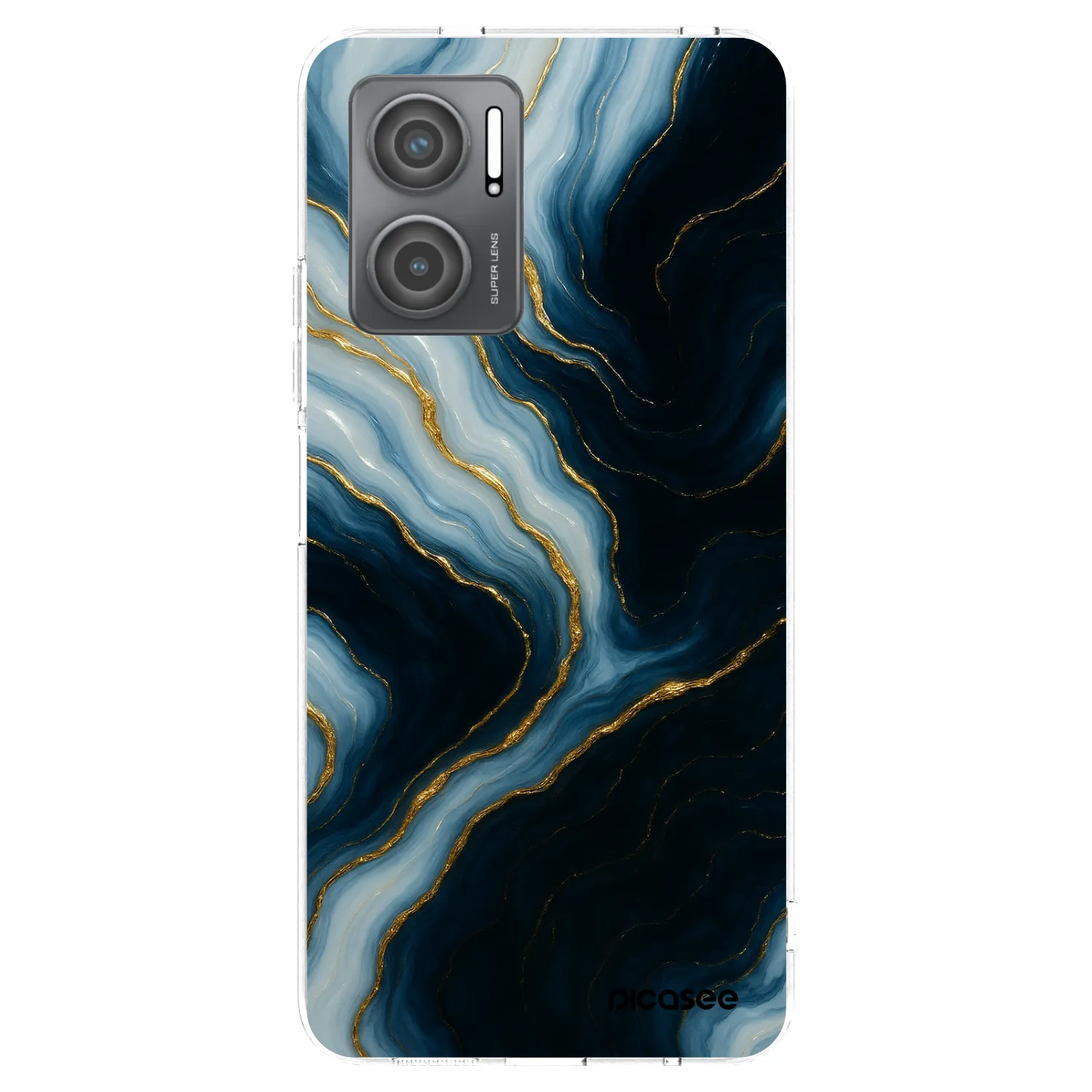 Picasee Xiaomi Redmi 10 5G Hülle - Transparentes Silikon - Luna
