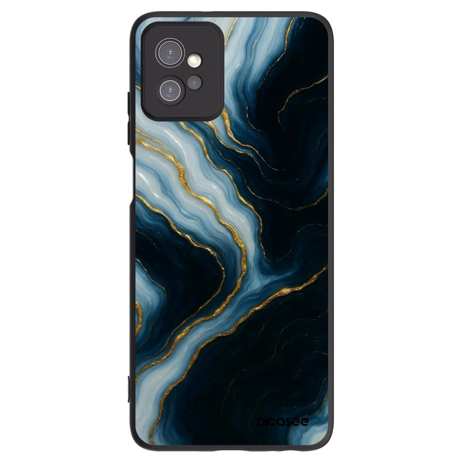 Picasee Motorola Moto G32 Hülle - Schwarzes Silikon - Luna