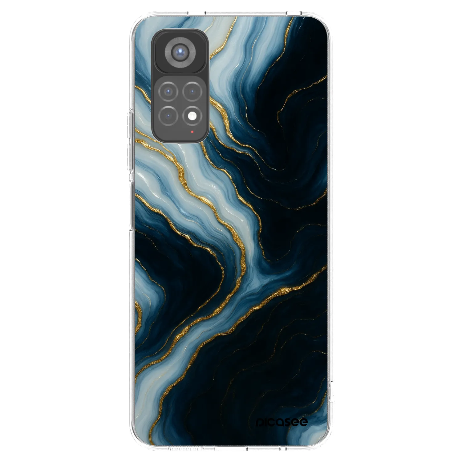 Picasee Xiaomi Redmi Note 11S 5G Hülle - Transparentes Silikon - Luna