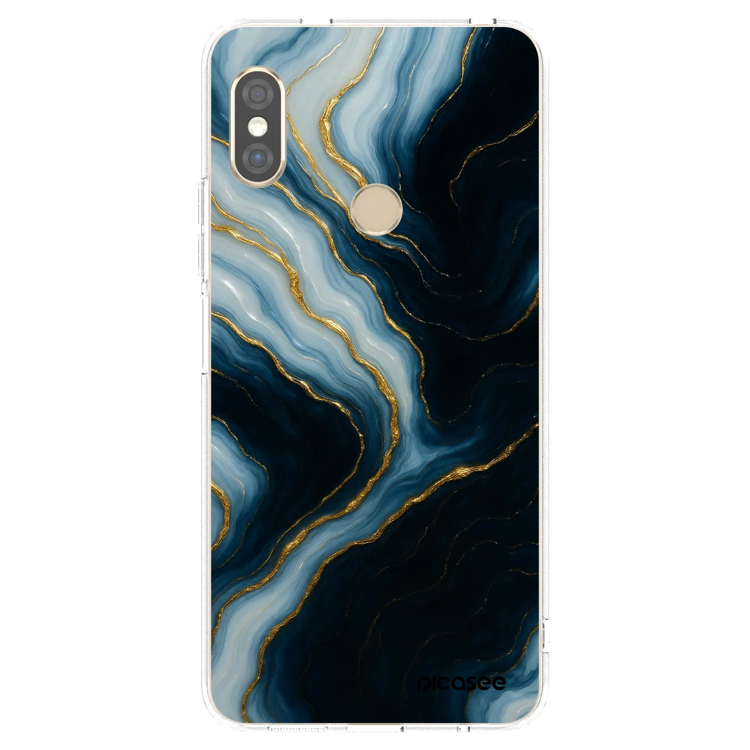 Picasee Xiaomi Redmi Note 5 Global Hülle - Transparentes Silikon - Luna