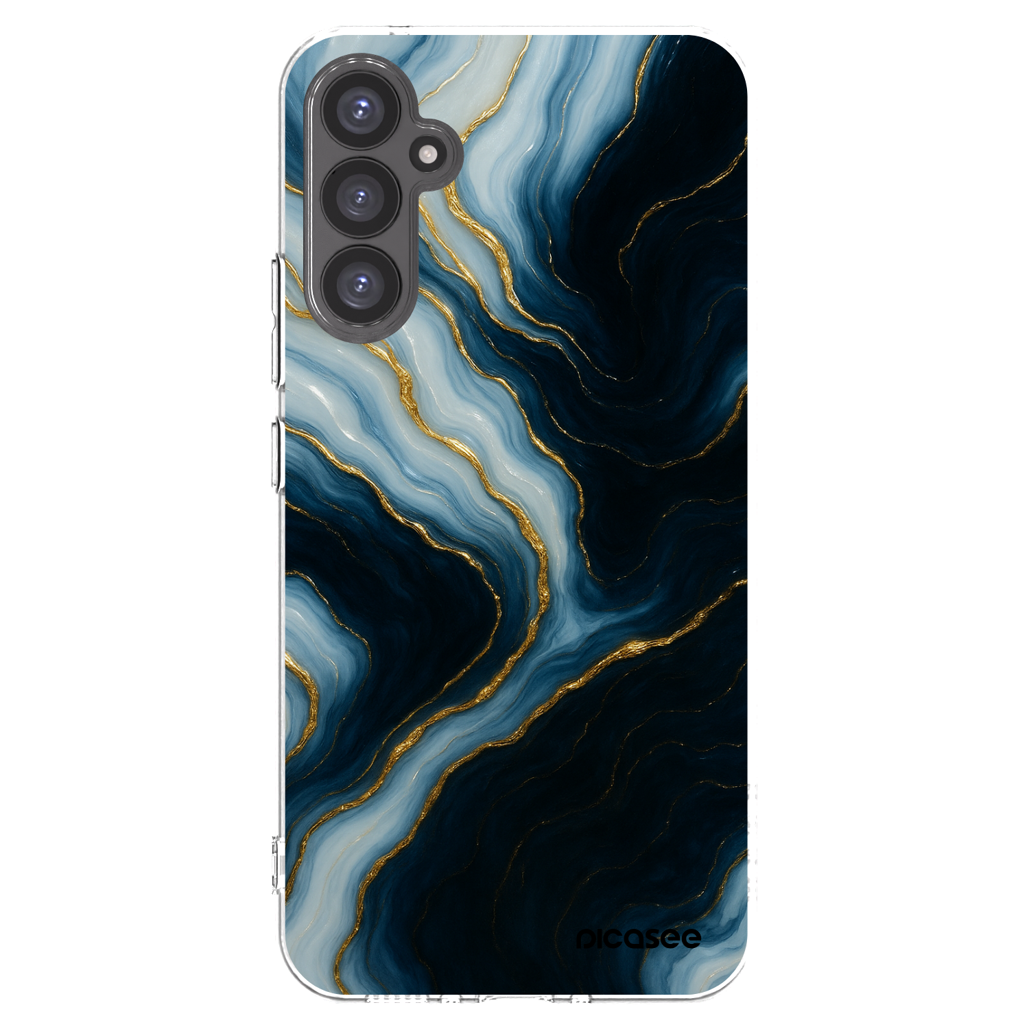 Picasee Samsung Galaxy A34 5G A346B Hülle - Transparentes Silikon - Luna
