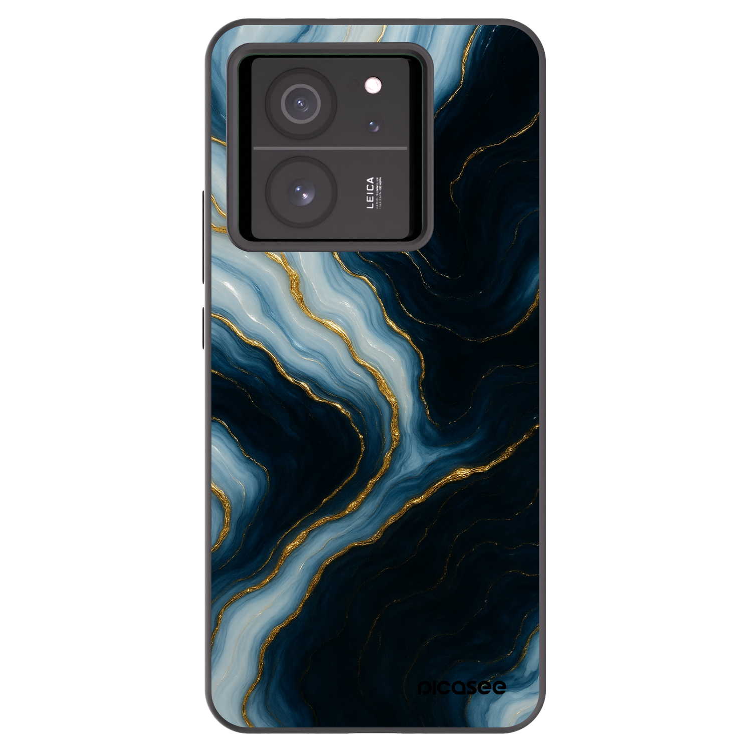Picasee Xiaomi 13T Hülle - Schwarzes Silikon - Luna