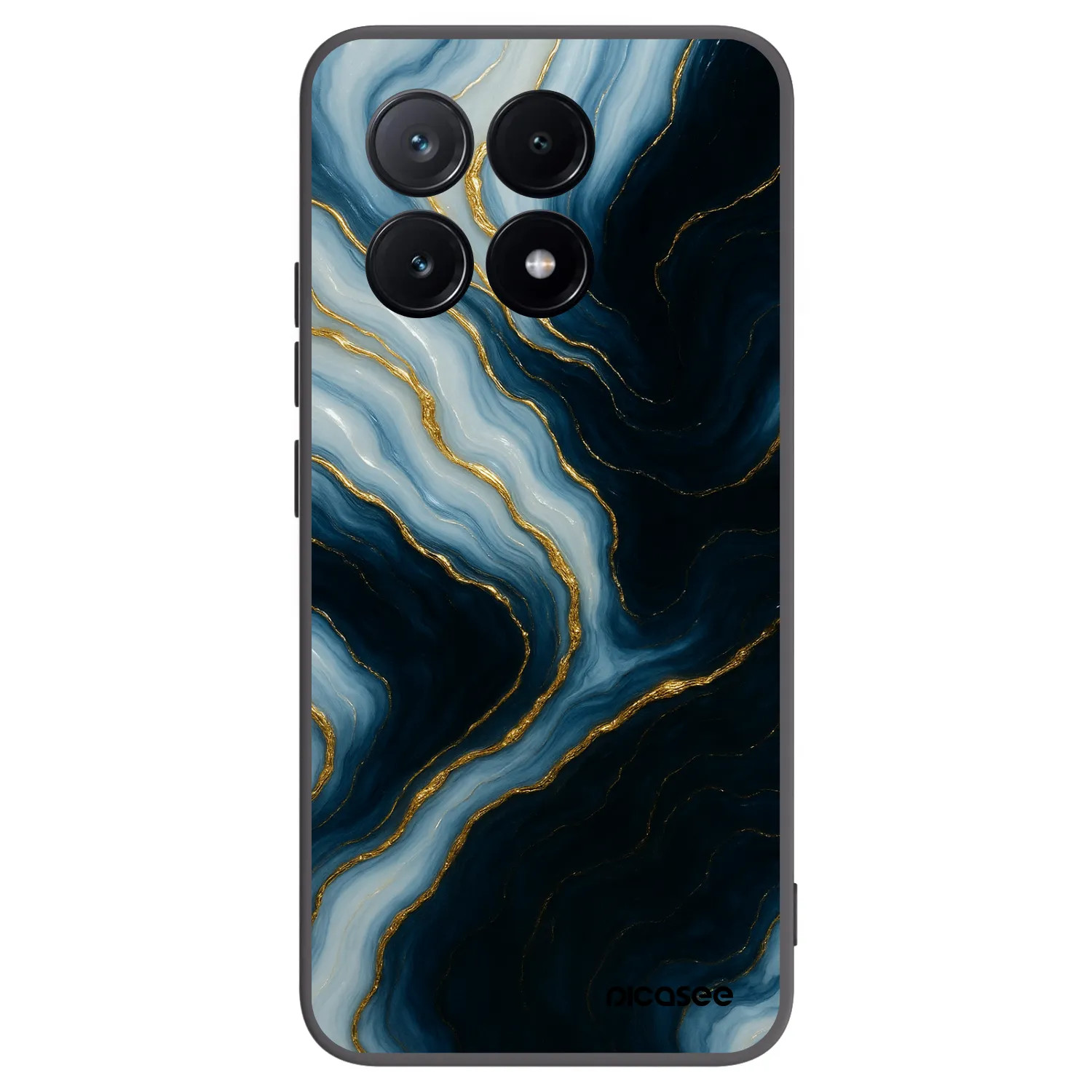 Picasee Xiaomi Poco X6 Pro Hülle - Schwarzes Silikon - Luna