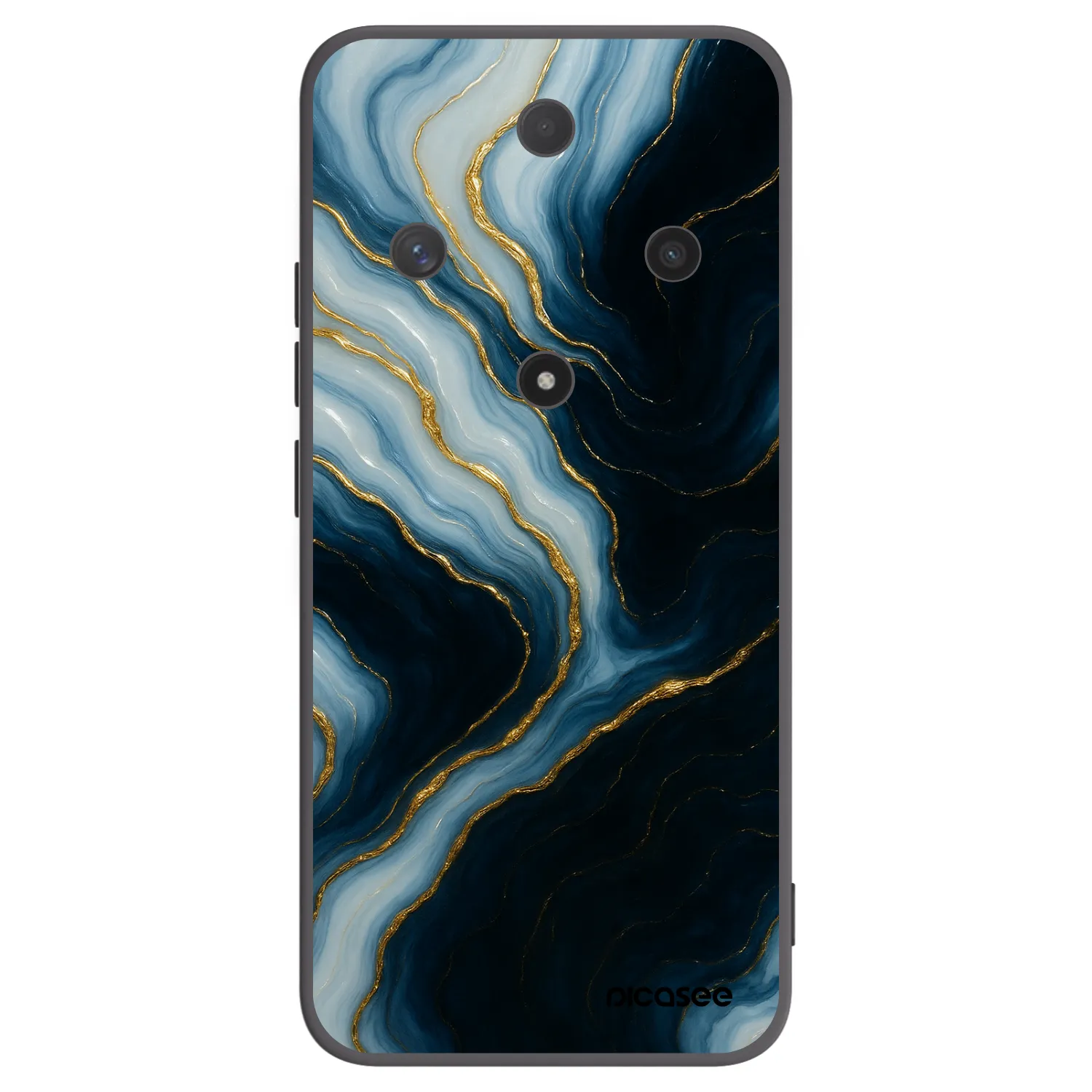 Picasee Honor Magic6 Lite 5G Hülle - Schwarzes Silikon - Luna