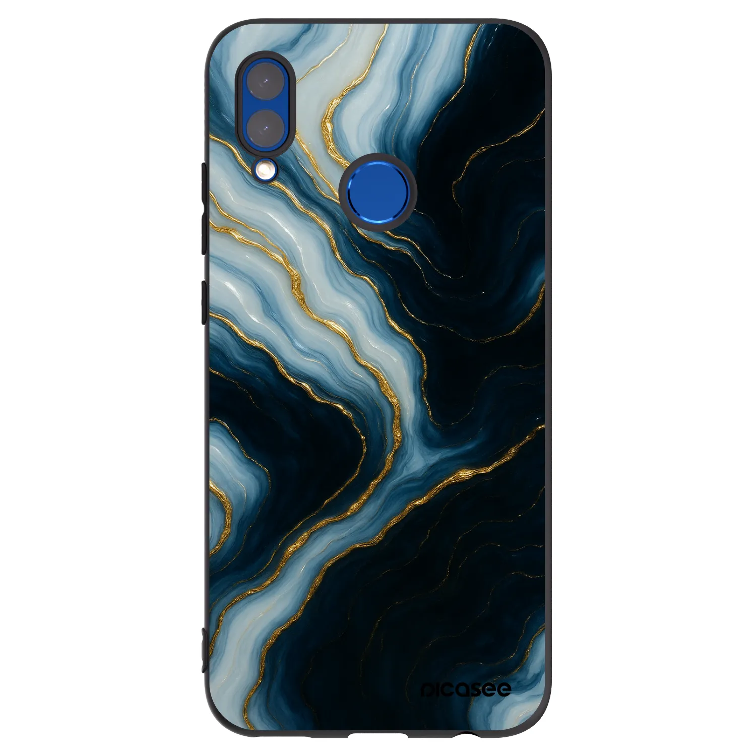 Picasee Honor 10 Lite Hülle - Schwarzes Silikon - Luna