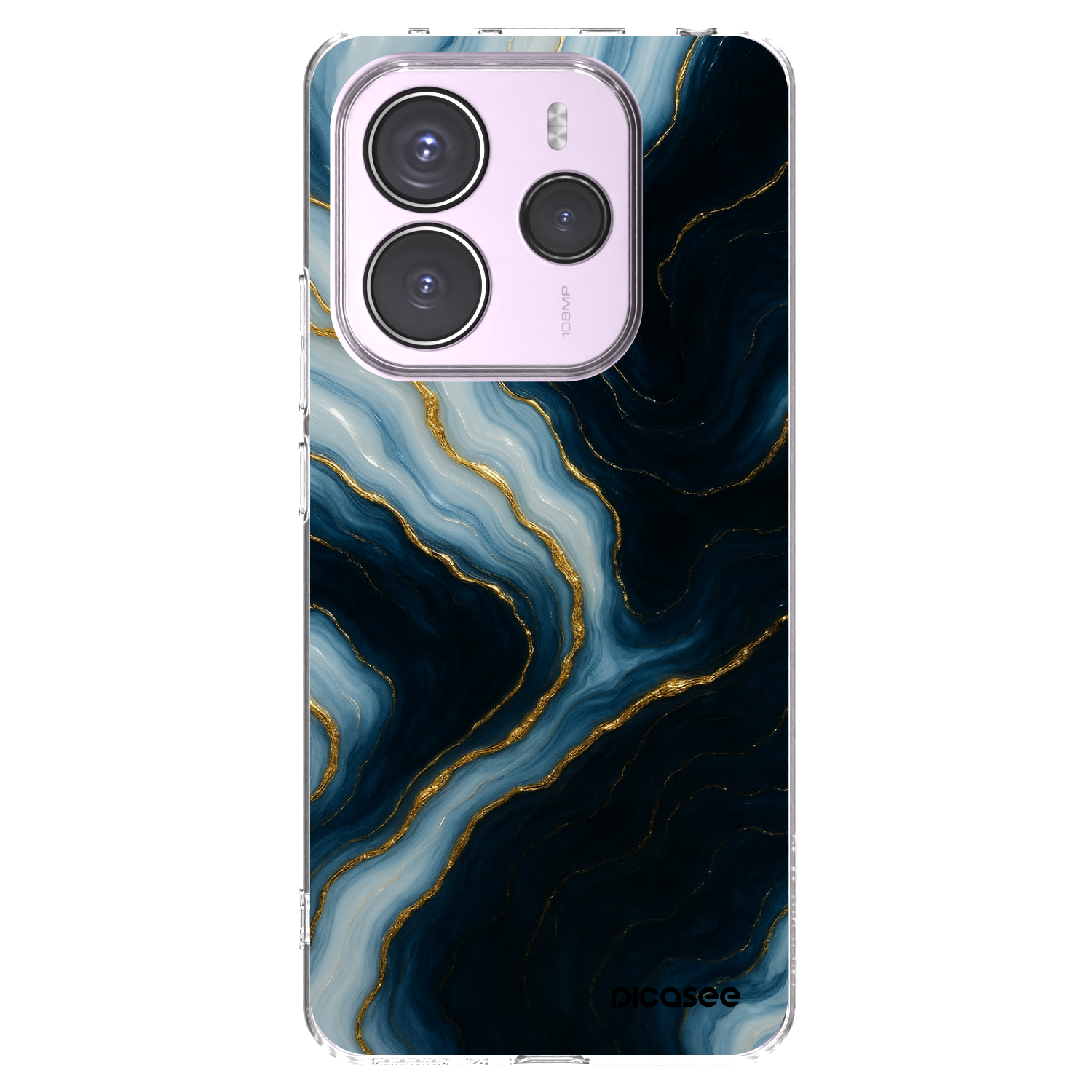 Picasee Xiaomi Redmi Note 14 5G Hülle - Transparentes Silikon - Luna