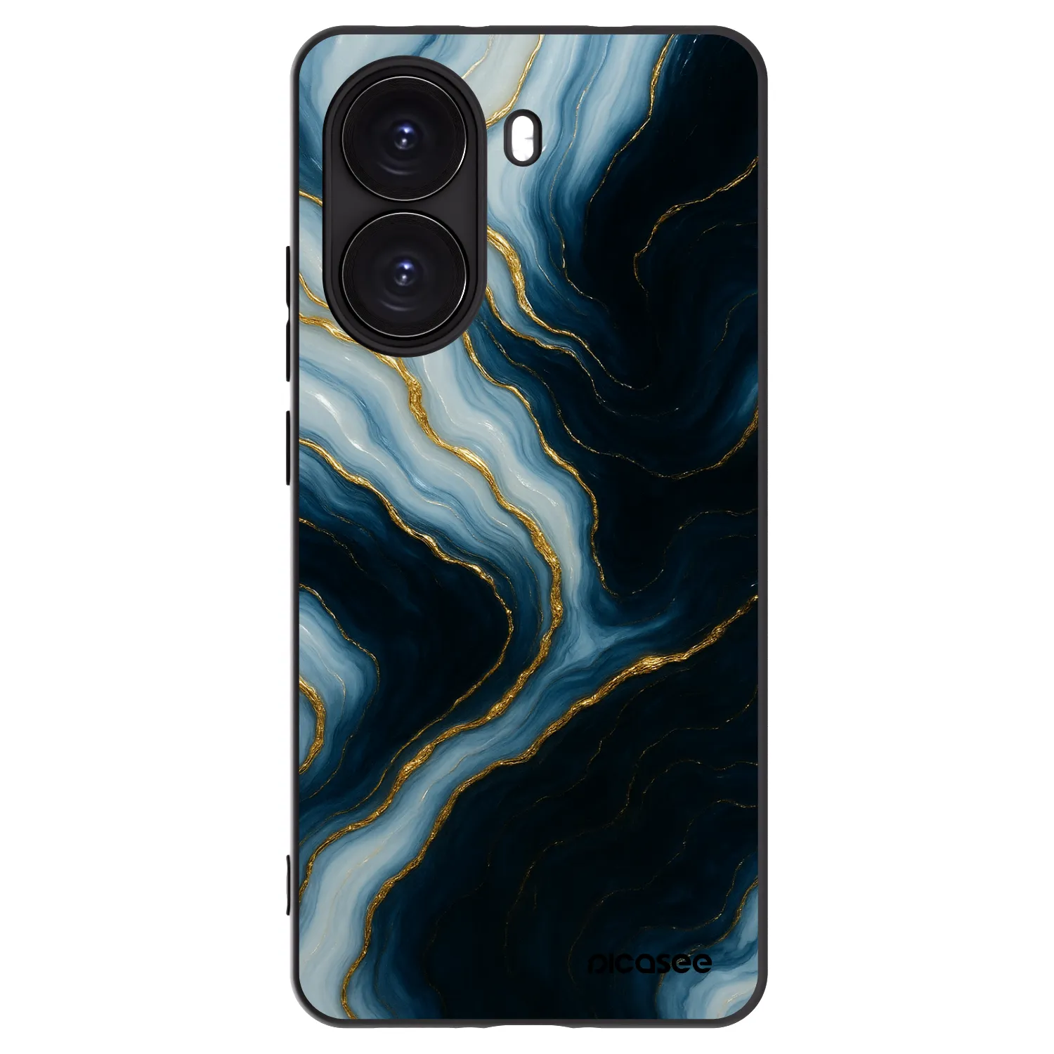 Picasee Xiaomi Poco X7 Pro 5G Hülle - Schwarzes Silikon - Luna