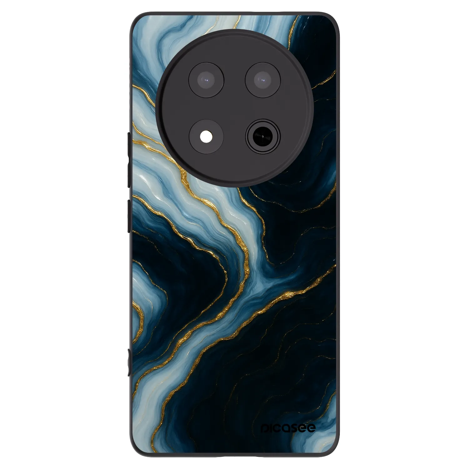 Picasee Honor Magic7 Lite 5G Hülle - Schwarzes Silikon - Luna