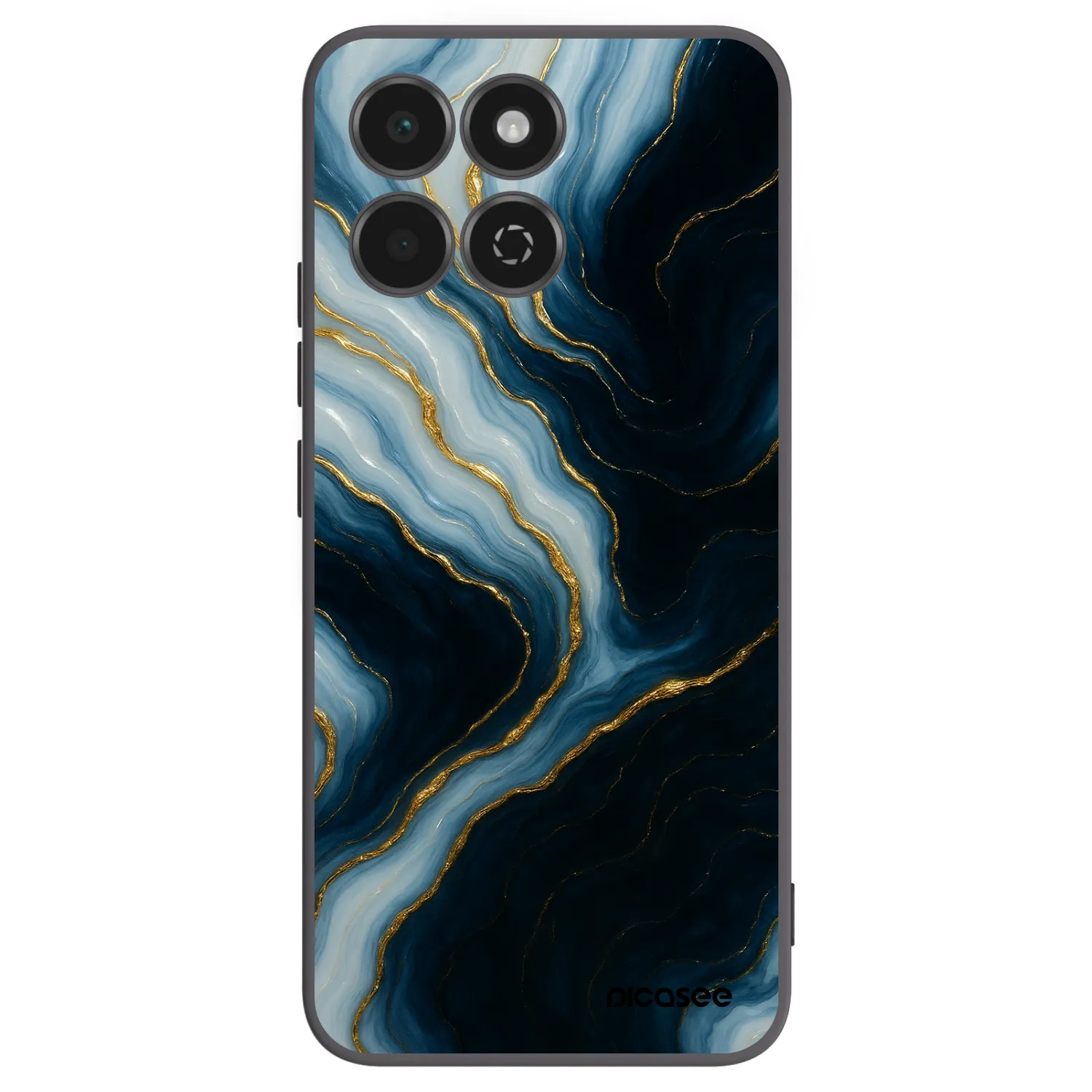 Picasee Honor 200 Smart 5G Hülle - Schwarzes Silikon - Luna