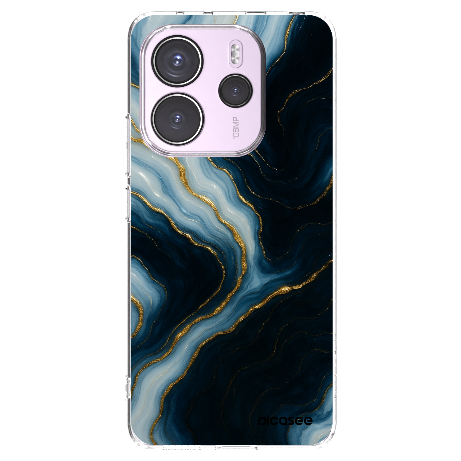 Picasee Xiaomi Redmi Note 14 4G Hülle - Transparentes Silikon - Luna
