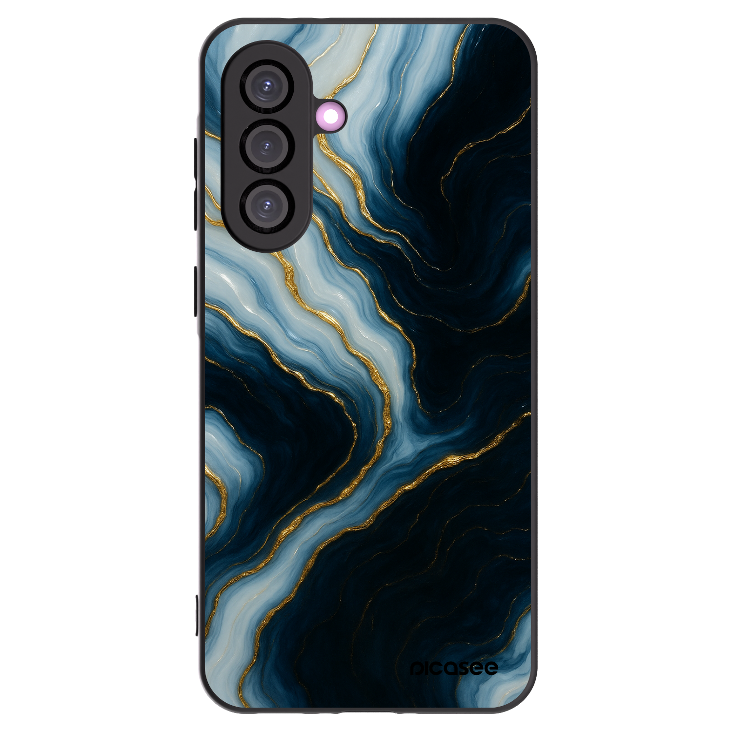 Picasee Samsung Galaxy A36 5G Hülle - Schwarzes Silikon - Luna