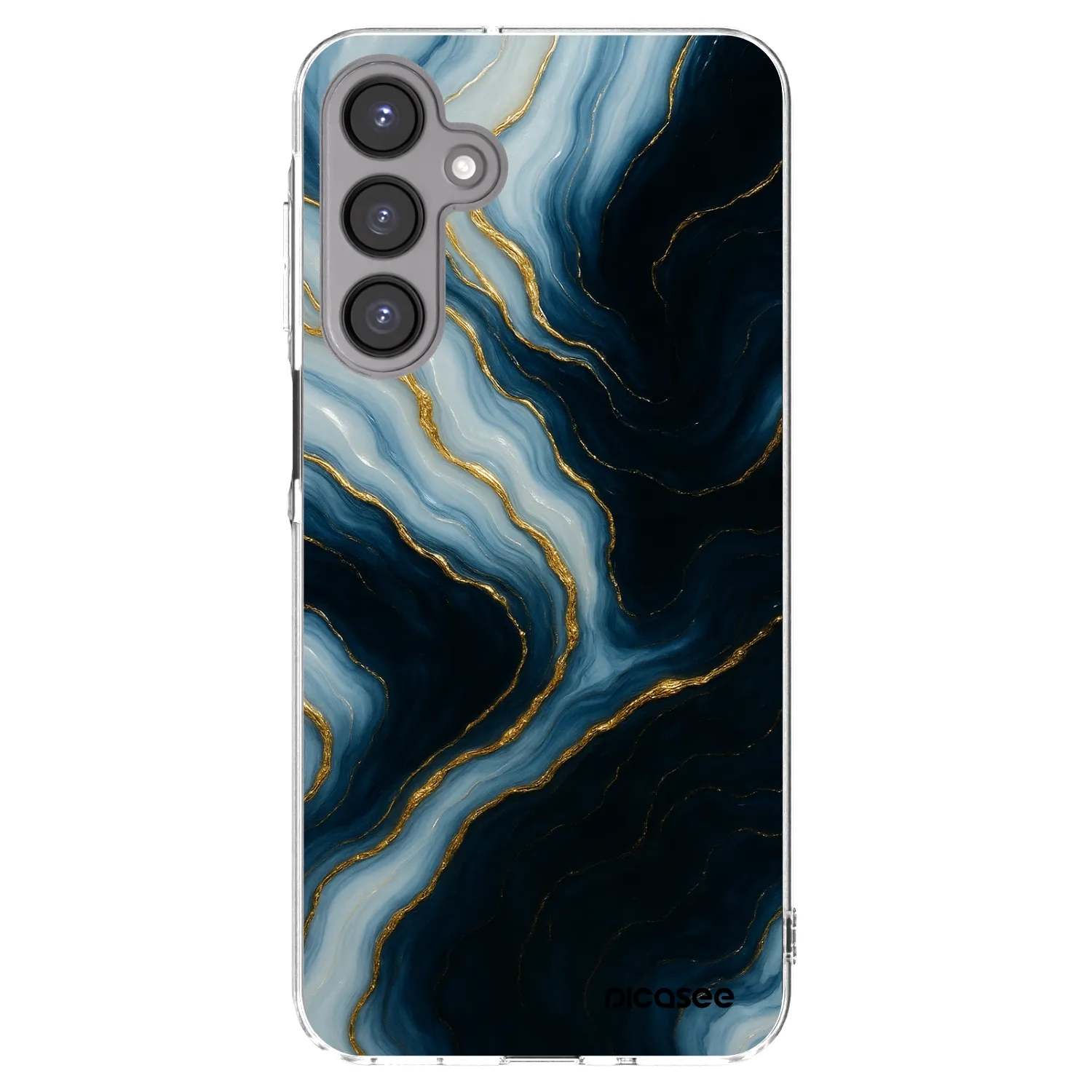 Picasee Samsung Galaxy A16 4G Hülle - Transparentes Silikon - Luna