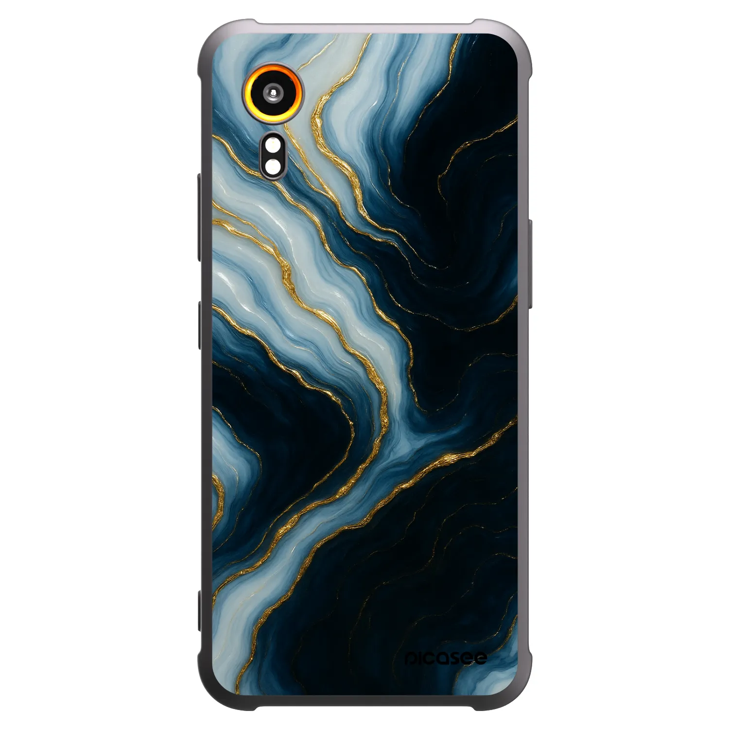 Picasee Samsung Galaxy Xcover 7 Hülle - Schwarzes Silikon - Luna
