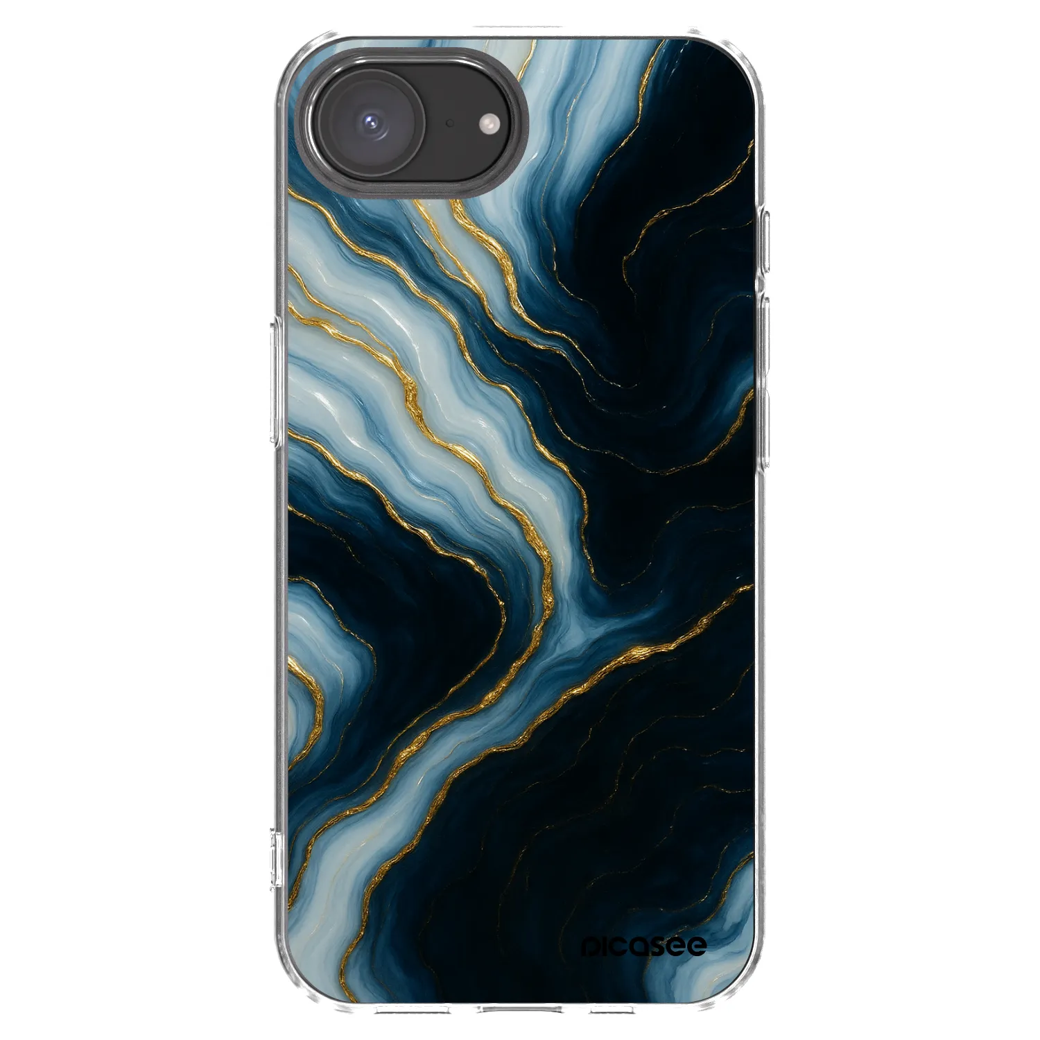 Picasee Apple iPhone 17e Hülle - Transparentes Silikon - Luna