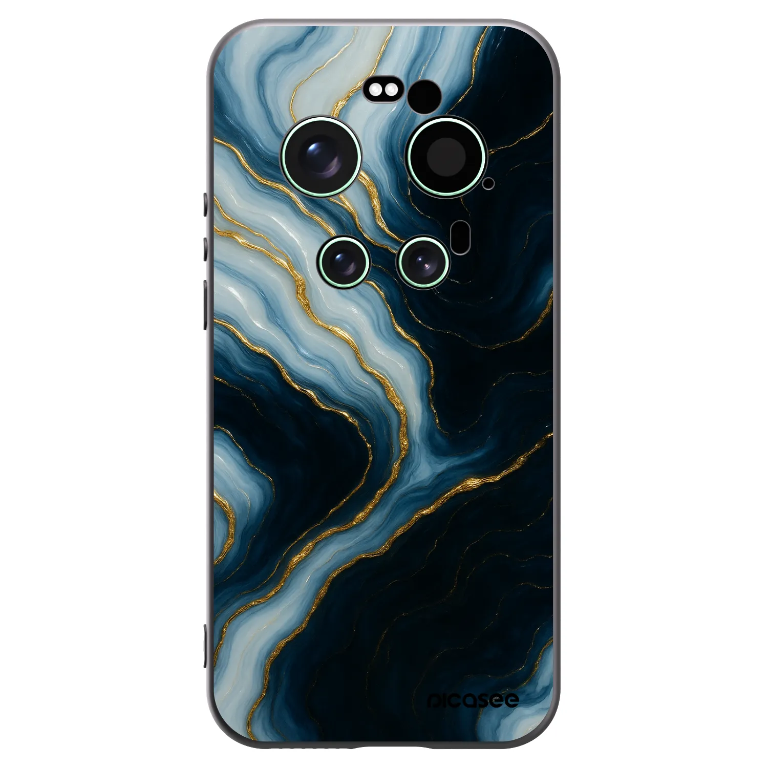 Picasee Xiaomi 17 Ultra Hülle - Schwarzes Silikon - Luna