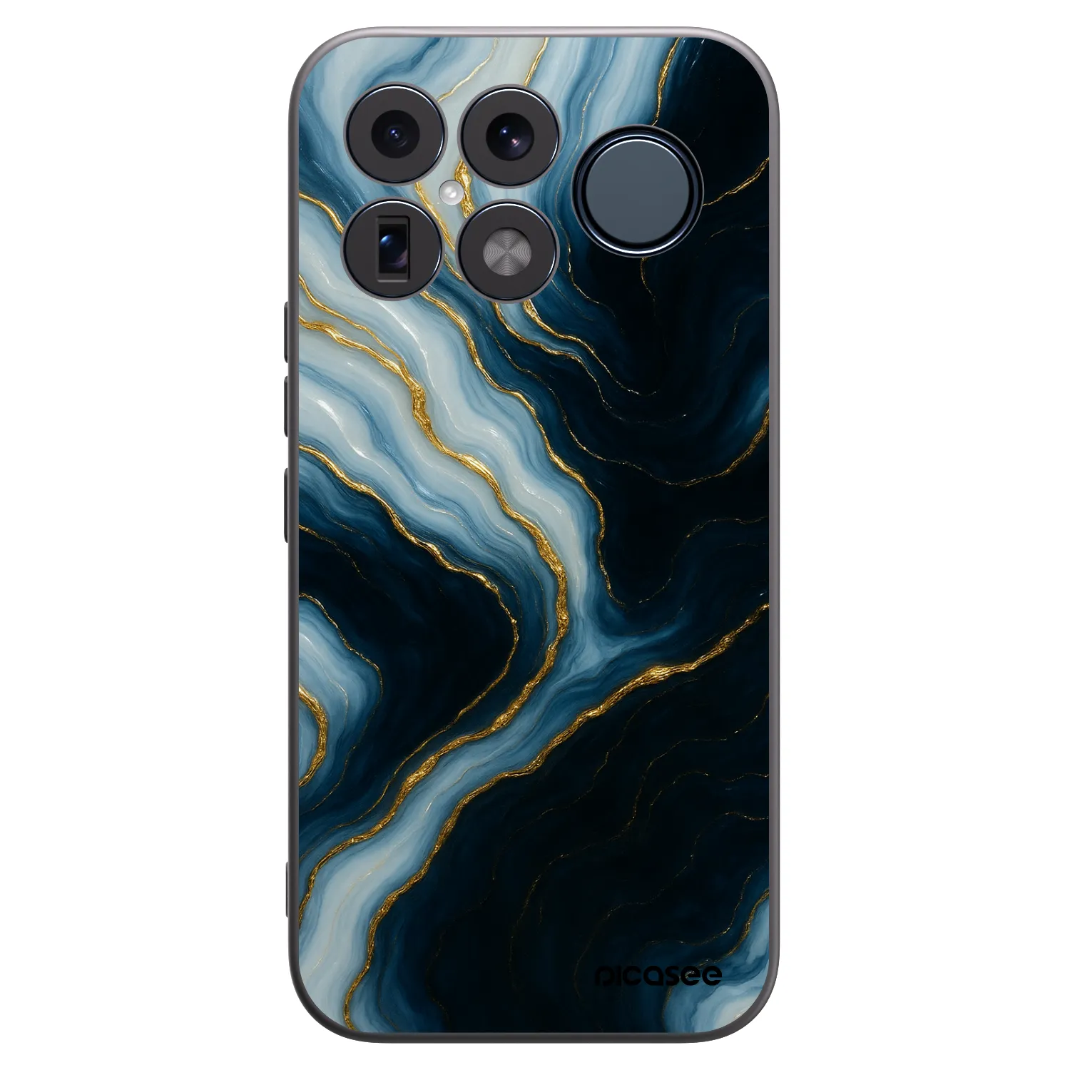 Picasee Xiaomi Poco F8 Ultra Hülle - Schwarzes Silikon - Luna