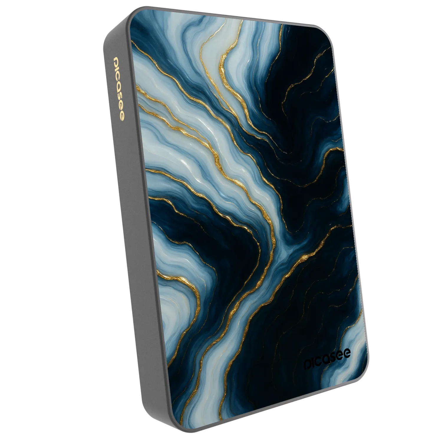 Picasee Powerbank mit MagSafe 10 000 mAh Grau - Luna