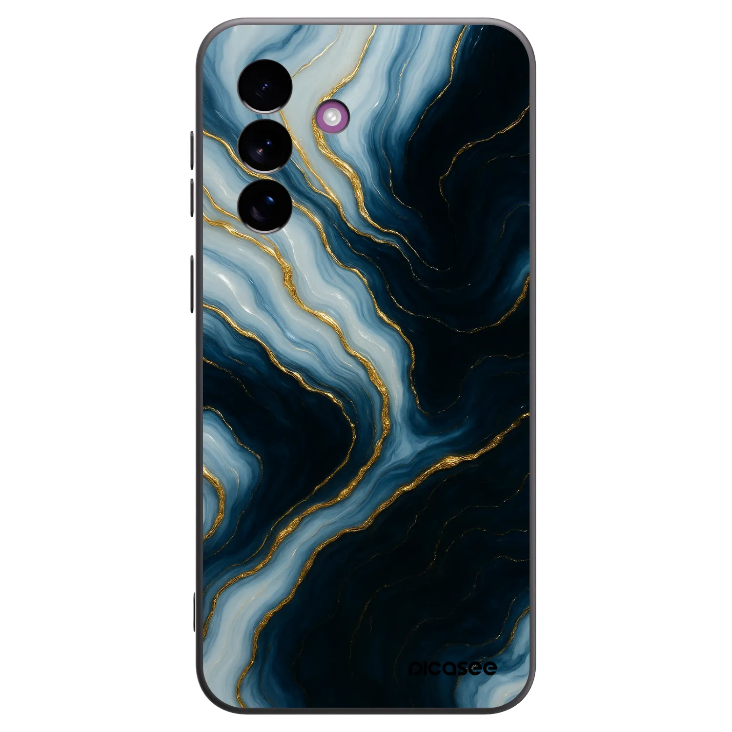 Picasee Samsung Galaxy A37 Hülle - Schwarzes Silikon - Luna
