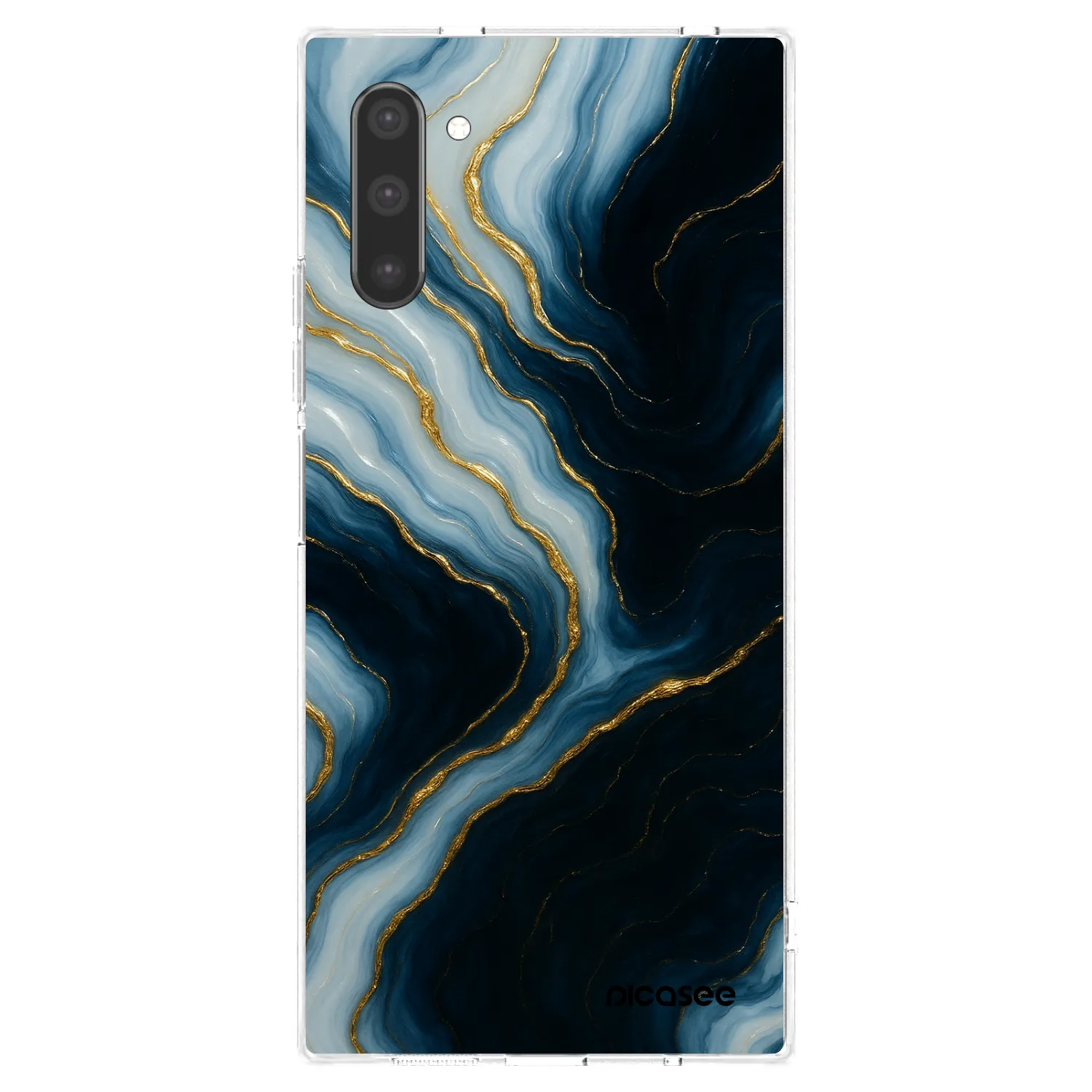 Picasee Samsung Galaxy Note 10 N970F Hülle - Transparentes Silikon - Luna