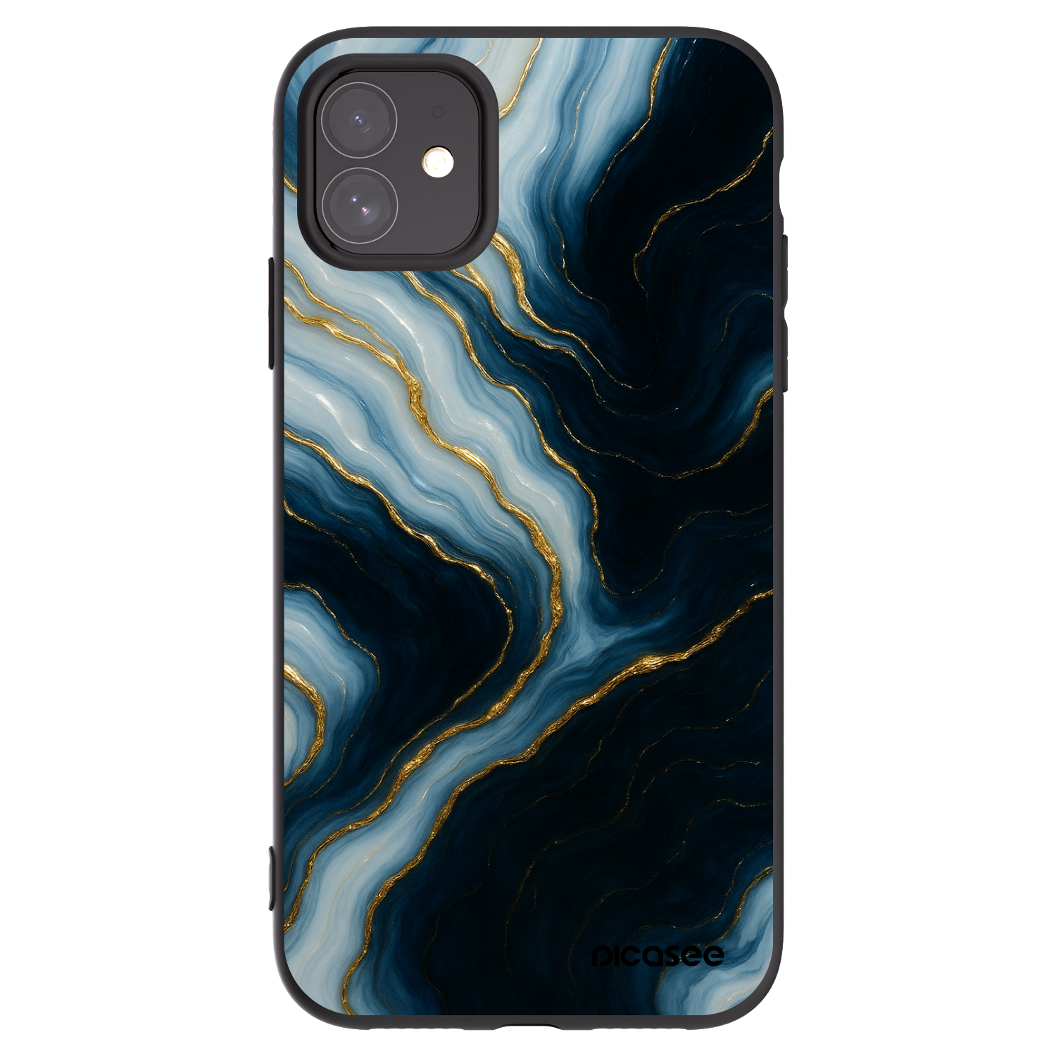 Picasee Apple iPhone 11 Hülle - Schwarzes Silikon - Luna