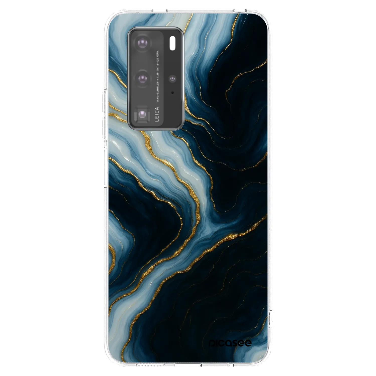 Picasee Huawei P40 Pro Hülle - Transparentes Silikon - Luna