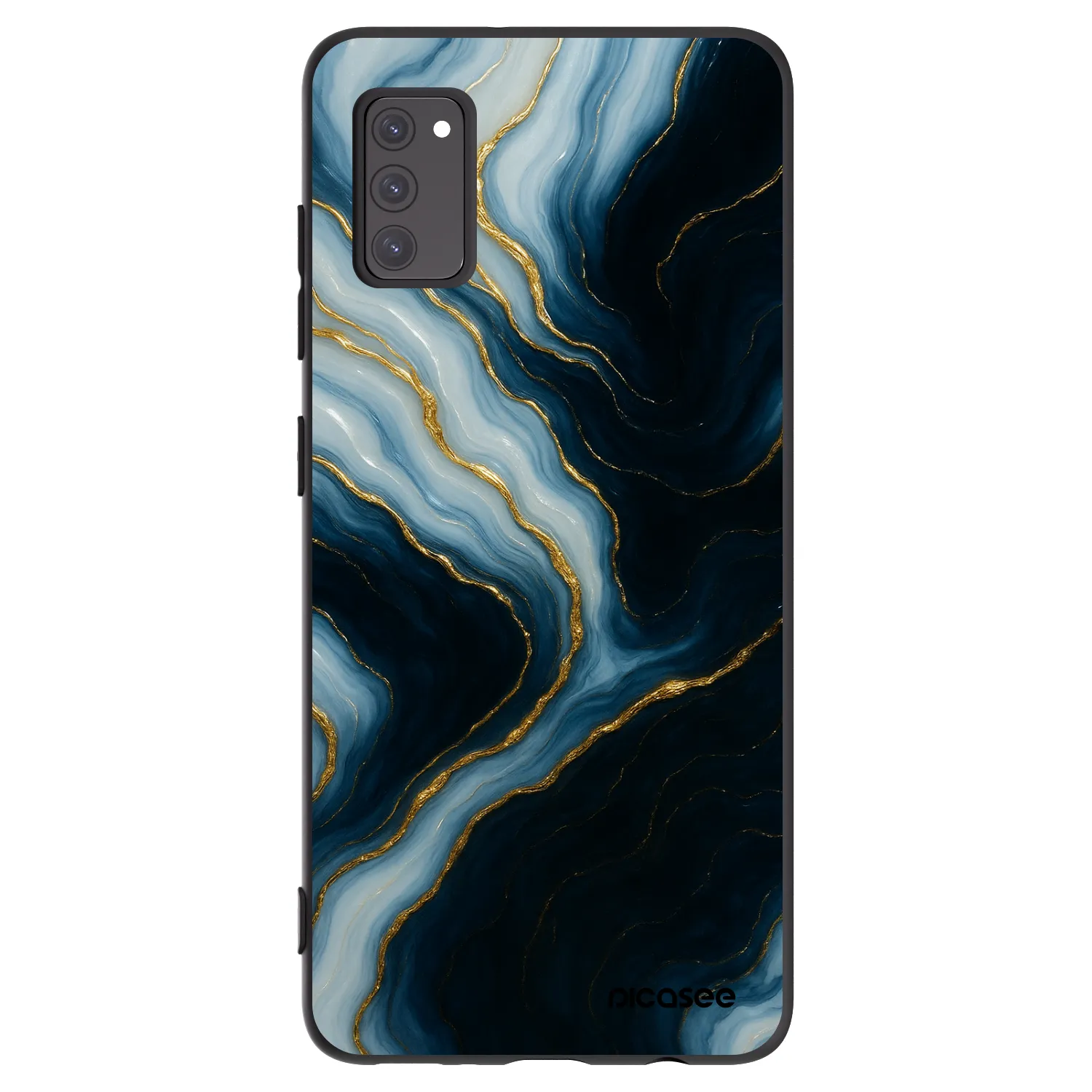 Picasee Samsung Galaxy A41 A415F Hülle - Schwarzes Silikon - Luna