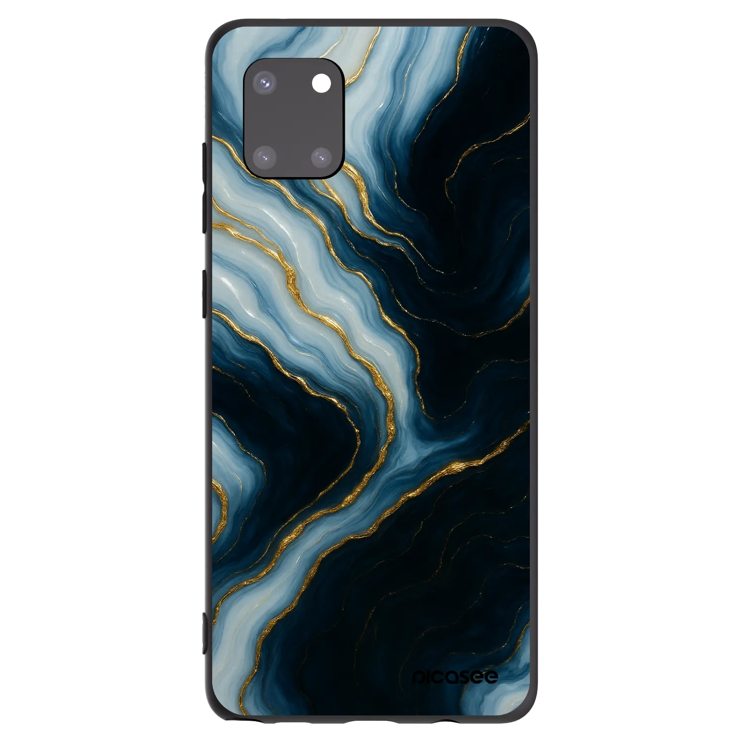 Picasee Samsung Galaxy Note 10 Lite N770F Hülle - Schwarzes Silikon - Luna
