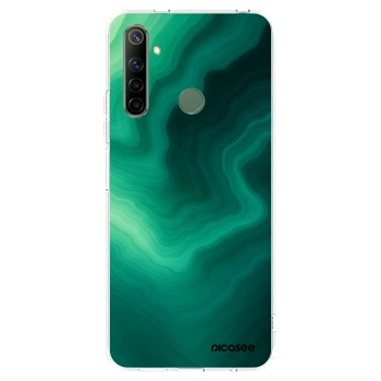 Picasee Realme 6i Hülle - Transparentes Silikon - Malachite