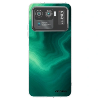Picasee Xiaomi Mi 11 Ultra Hülle - Transparentes Silikon - Malachite