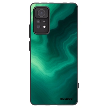 Picasee Xiaomi Redmi Note 11 Pro 5G Hülle - Schwarzes Silikon - Malachite