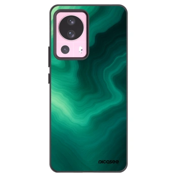 Picasee Xiaomi 13 Lite Hülle - Schwarzes Silikon - Malachite