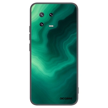 Picasee Xiaomi 13 Pro Hülle - Schwarzes Silikon - Malachite