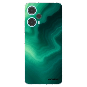 Picasee Xiaomi Poco F5 Hülle - Transparentes Silikon - Malachite