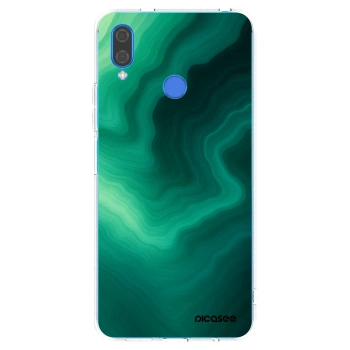 Picasee Huawei Nova 3 Hülle - Transparentes Silikon - Malachite